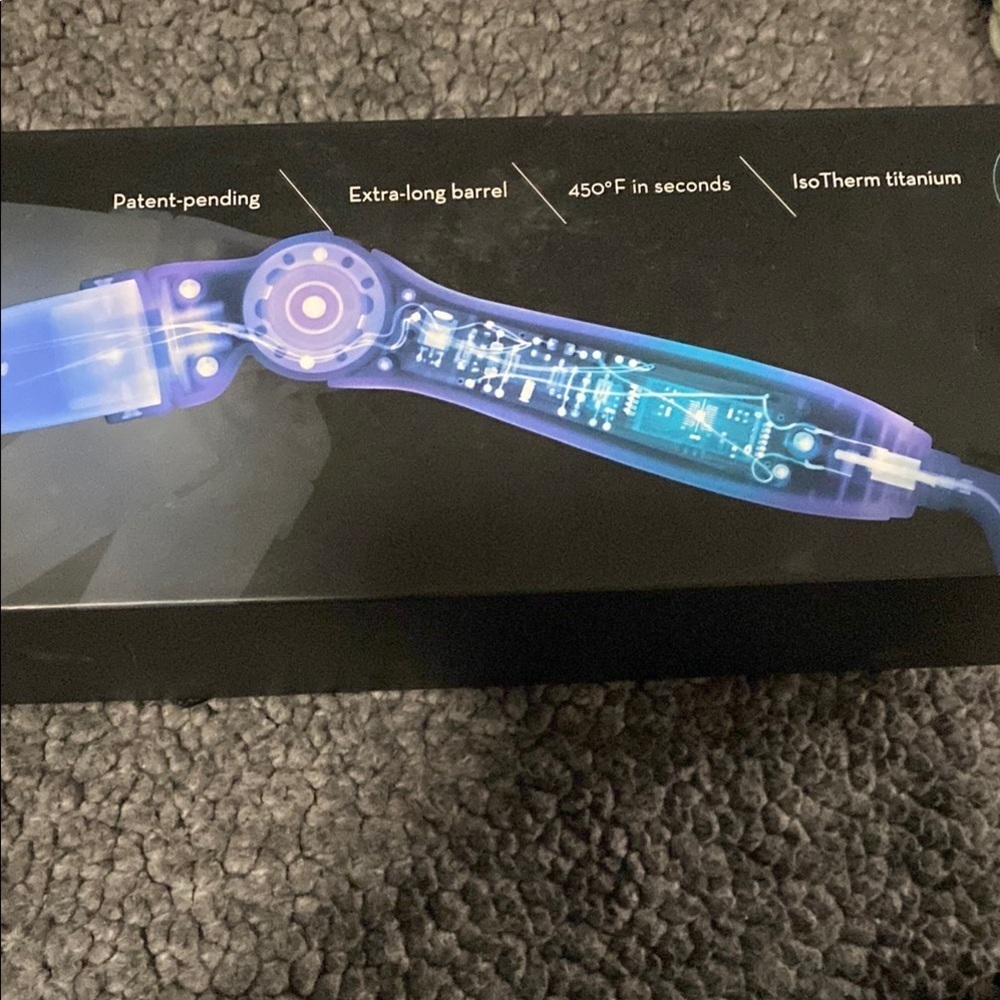 NWT Paul Mitchell Blue Neuro Angle Hair Styling Tool - Picture 2 of 9